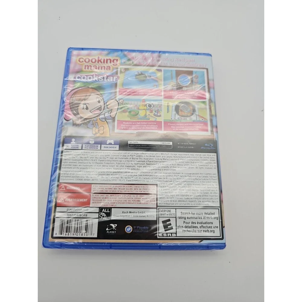 COOKING MAMA COOKSTAR PS4 - Sony PlayStation 4